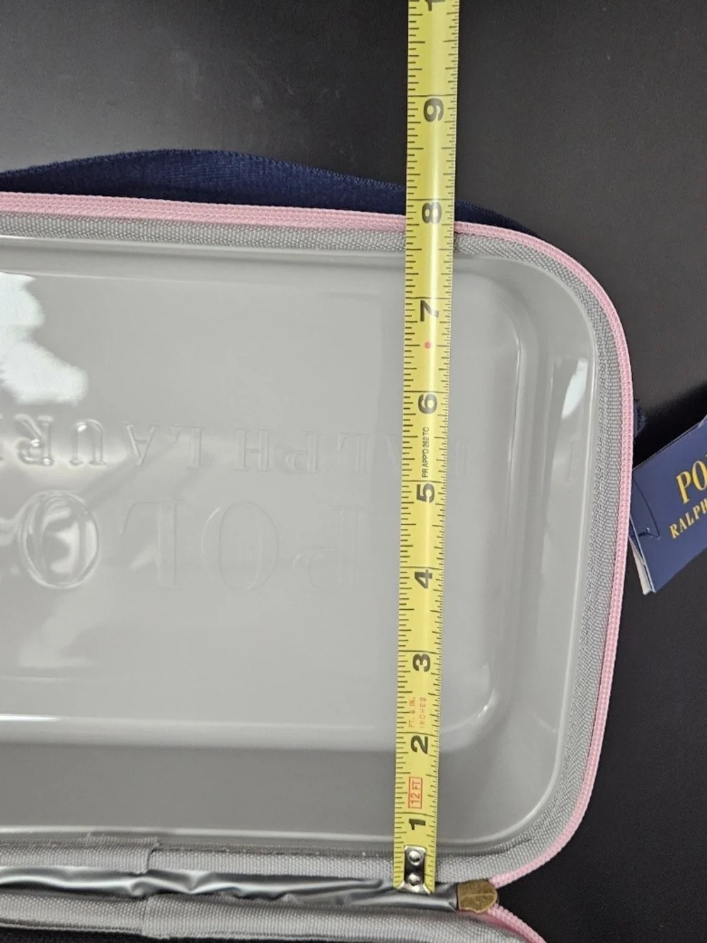 NWT Polo Ralph Lauren Pink Multi Pony Insulated Lunch Tote Bag